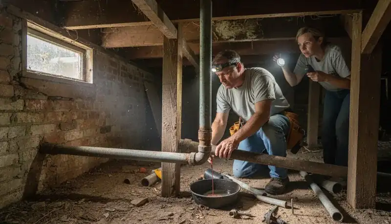 Expert Plumbing Pro - aging-pipe-problems-in-older-lafayette-houses